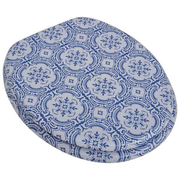 vidaXL 2 db porcel&aacute;n mint&aacute;j&uacute; MDF WC &uuml;lőke