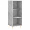 vidaXL betonsz&uuml;rke szerelt fa t&aacute;lal&oacute;szekr&eacute;ny 34,5 x 32,5 x 90 cm