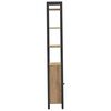 vidaXL K&ouml;nyvespolc Artisan t&ouml;lgy 40 x 24 x 161 cm Faanyag