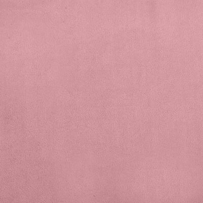 vidaXL rózsaszín gyerek bársonykanapé 70 x 45 x 30 cm