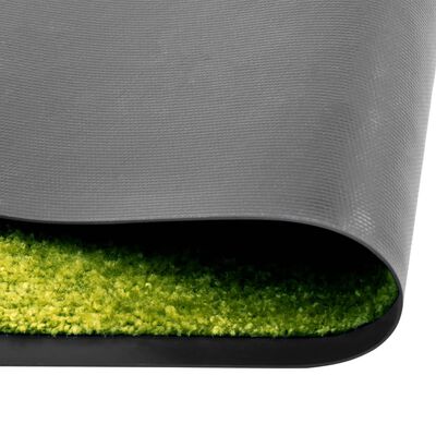 vidaXL zöld kimosható lábtörlő 90 x 150 cm