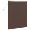 vidaXL Zsaluzia S&ouml;t&eacute;t barna mint&aacute;val 150 x 110 cm PVC