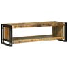 vidaXL Doh&aacute;nyz&oacute;asztal Barna 120 x 50 x 38 cm T&ouml;m&ouml;r Mang&oacute;f&aacute;t