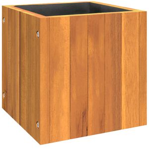 vidaXL t&ouml;m&ouml;r ak&aacute;cfa kerti vir&aacute;gtart&oacute; 25 x 25 x 25 cm