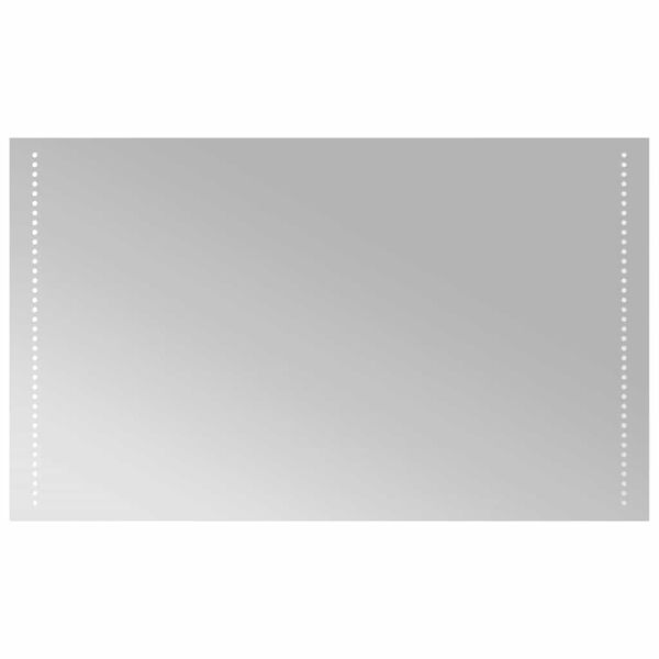 vidaXL LED-es f&uuml;rdőszobat&uuml;k&ouml;r 100x60 cm