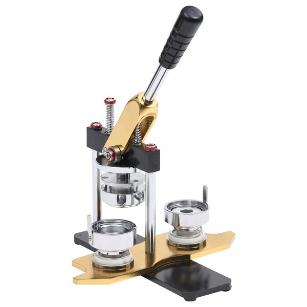 vidaXL kitűzőkészítő gép forgó lyukasztóval 500 db 44 mm-es kitűzővel