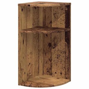 vidaXL V&eacute;gasztal &Ouml;reg fa 29,6 x 29,6 x 60 cm Szerelt Fa