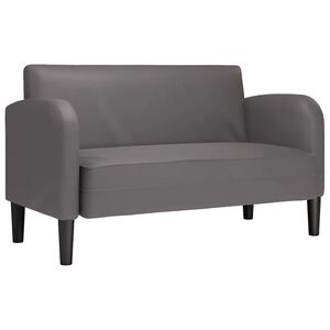 vidaXL sz&uuml;rke műbőr Loveseat kanap&eacute; 110 cm