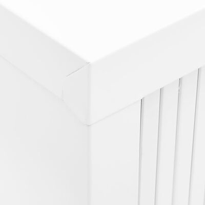vidaXL fehér acél tolóajtós szekrény 90 x 40 x 90 cm