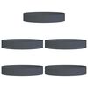 vidaXL &Uuml;ltető gyűrű 5 pcs Antracit 120 x 120 x 20 cm
