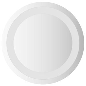vidaXL LED F&uuml;rdőszoba T&uuml;k&ouml;r t&uuml;k&ouml;rrel &Aacute;tl&aacute;tsz&oacute; &Oslash; 30 cm edzett &uuml;veg
