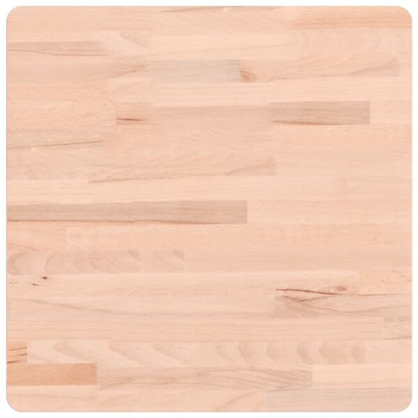 vidaXL t&ouml;m&ouml;r b&uuml;kkfa n&eacute;gyzet alak&uacute; asztallap 50 x 50 x 2,5 cm