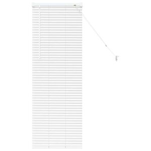 vidaXL Zsalug&aacute;ter Redőny&ouml;k Feh&eacute;r 130 x 50 cm Alum&iacute;nium