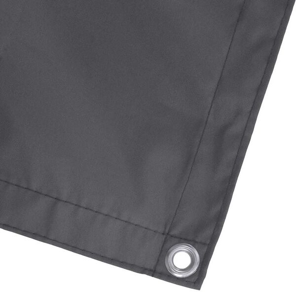 vidaXL antracitsz&uuml;rke 100% oxford poli&eacute;szter erk&eacute;lyparav&aacute;n 75 x 1000cm