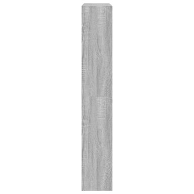 vidaXL szürke sonoma színű szerelt fa cipősszekrény 80 x 21 x 125,5 cm