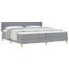 vidaXL Boxrug&oacute;s &aacute;gy matracmal Vil&aacute;gossz&uuml;rke 200 x 200 cm sz&ouml;vet