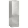 vidaXL Növényállvány 2 pcs Ezüst 24 x 24 x 75 cm Rozsdamentes acél