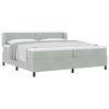 vidaXL Boxrug&oacute;s &aacute;gy matracmal Vil&aacute;gossz&uuml;rke 200 x 200 cm B&aacute;rsony