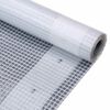 vidaXL feh&eacute;r takar&oacute;ponyva 260 g/m&sup2; 1,5 x 5 m