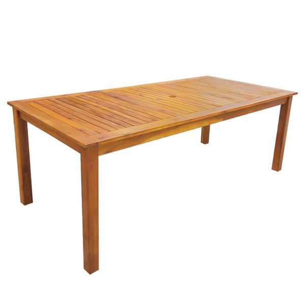 vidaXL 7 darabos t&ouml;m&ouml;r ak&aacute;cfa k&uuml;lt&eacute;ri &eacute;tkezőszett