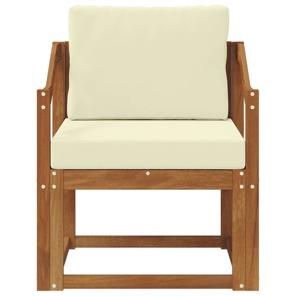 vidaXL K&uuml;lt&eacute;ri kanap&eacute; T&ouml;m&ouml;r ak&aacute;cfa &eacute;s poli&eacute;szter Term&eacute;szetes