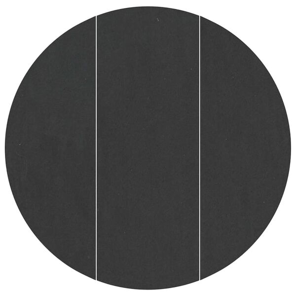 vidaXL Medence alatlappal Fekete Ø 396 cm Poliészter geotextília