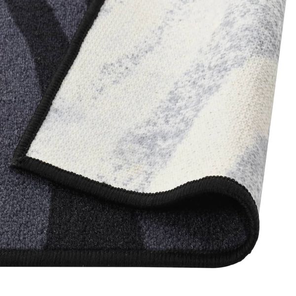 vidaXL fekete fut&oacute;szőnyeg 80 x 150 cm