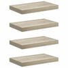 vidaXL 4 db t&ouml;lgysz&iacute;nű MDF lebegő fali polc 40 x 23 x 3,8 cm