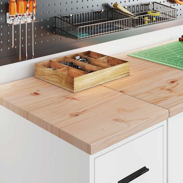 vidaXL 2 db fehér szerelt fa garázs szekrények