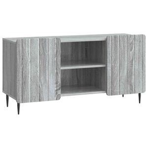 vidaXL TV szekr&eacute;ny Sz&uuml;rke Sonoma 102 x 34,5 x 52 cm Szerelt Fa