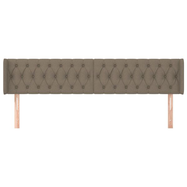 vidaXL t&oacute;psz&iacute;nű sz&ouml;vet fejt&aacute;mla sz&aacute;rnyakkal 203x16x78/88 cm