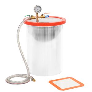 vidaXL rozsdamentes ac&eacute;l v&aacute;kuumkamra 22,7 l