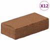 vidaXL 12 db k&oacute;kuszrostt&ouml;mb 650 g darabonk&eacute;nt 7,8 kg &ouml;sszesen