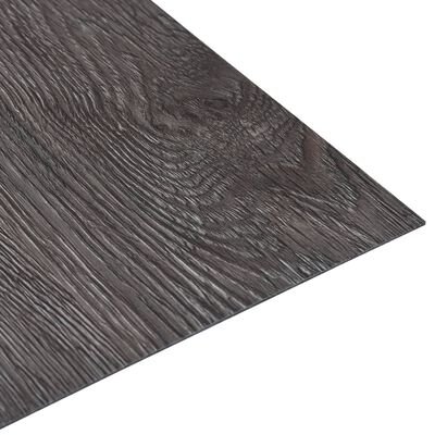 vidaXL 20 db barna öntapadó PVC padlólap 1,86 m²