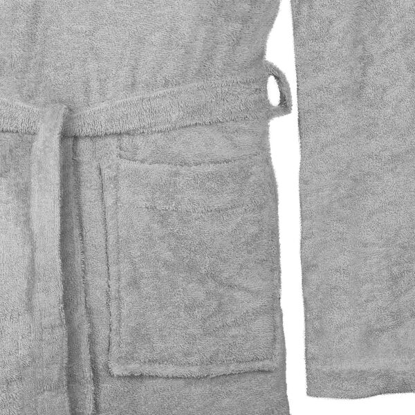 vidaXL F&uuml;rdők&ouml;peny KINN Sz&uuml;rke XXXL Pamut