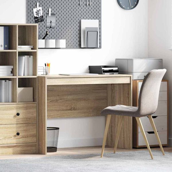 vidaXL Asztal Sonoma t&ouml;lgy 100 x 50 x 76 cm