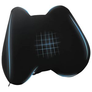 vidaXL H&aacute;tp&aacute;rna Fekete Mem&oacute;riahab 40 x 32 x 13 cm