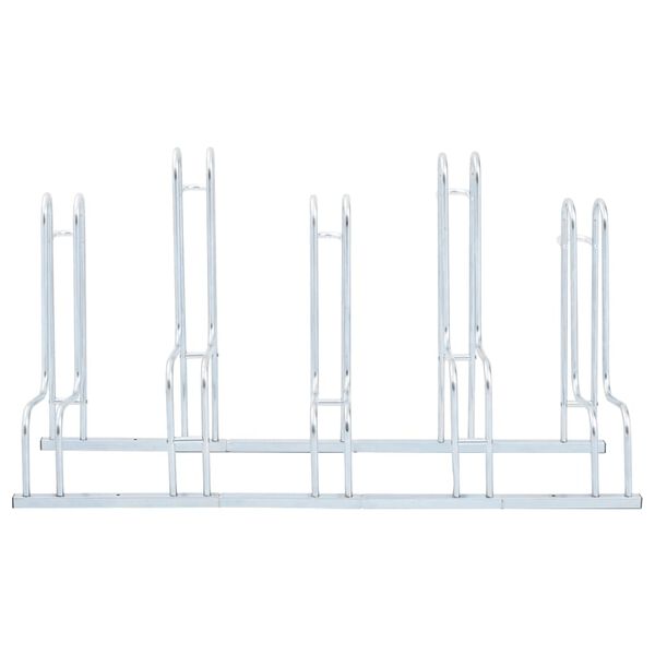 vidaXL padlón álló horganyzott acél kerékpártartó 5 kerékpárhoz