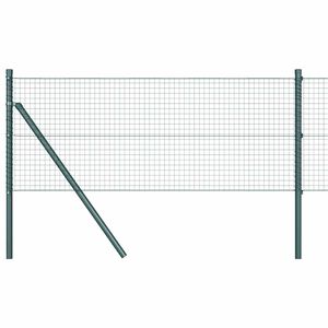 vidaXL Hegesztett dr&oacute;th&aacute;l&oacute;s ker&iacute;t&eacute;s talaj r&ouml;gz&iacute;t&eacute;s 50 x 0,4 m Z&ouml;ld
