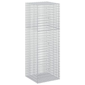 vidaXL Gabion 5 mm Dr&oacute;ttal &eacute;s 5x2,5 cm R&aacute;csos 50x50x150 cm