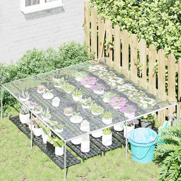 vidaXL Ponyva f&eacute;mf&uuml;lekkel &Aacute;tl&aacute;tsz&oacute; 2 x 2 m Polietil&eacute;n