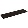 vidaXL s&ouml;t&eacute;tbarna kezelt t&ouml;m&ouml;r fa f&uuml;rdőszobai pult 180x50x(2-4) cm