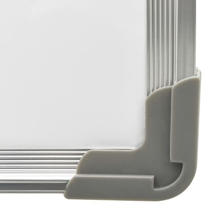vidaXL szárazon letörölhető fehér acél mágnestábla 60 x 40 cm