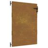 vidaXL corten ac&eacute;l kerti kapu 85 x 125 cm