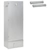 vidaXL F&uuml;st&ouml;lő S&uuml;tő 3 pcs 44,5 x 29 x 110 cm Horganyzott ac&eacute;l Ez&uuml;st