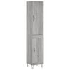 vidaXL sz&uuml;rke sonoma szerelt fa magasszekr&eacute;ny 34,5 x 34 x 180 cm