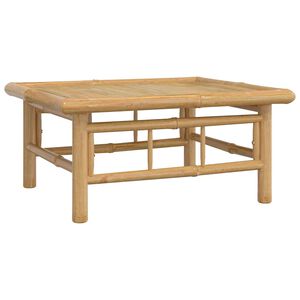 vidaXL bambusz kerti asztal 65 x 55 x 30 cm