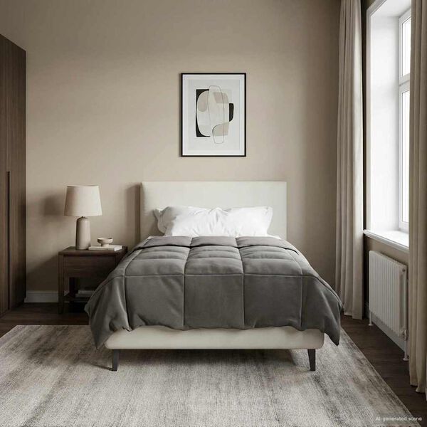 vidaXL Teljes &eacute;ves takar&oacute; Vil&aacute;gossz&uuml;rke 135 x 220 cm Mikrosz&aacute;l