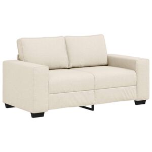 vidaXL K&eacute;t&uuml;l&eacute;ses Kanap&eacute; B&eacute;zs 160 cm L&aacute;bbal kevert anyag