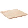 vidaXL t&ouml;m&ouml;r fenyőfa n&eacute;gysz&ouml;gű asztallap 90 x 90 x 2,5 cm